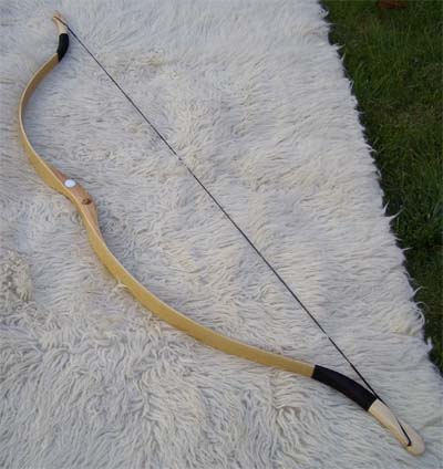 ASYMMETRIC LAMINATED HUN TRADITIONAL RECURVE BOW FROM LAJOS KASSAI